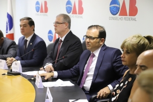 Rita Cortez destaca ‘histórica contribuição acadêmica do IAB', em solenidade no CFOAB