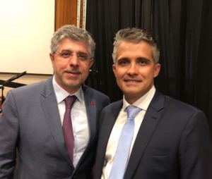 Sydney Sanches e Fabrício Castro