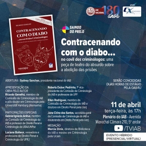 [Saindo do Prelo] Contracenando com o diabo...