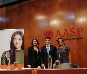  Da esq. para a dir., Marcia Dinis, Renato Cury e Luciana Slosbergas