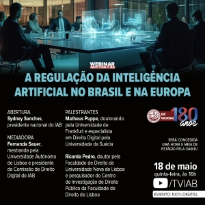 IAB debate regulação da Inteligência Artificial nesta quinta-feira