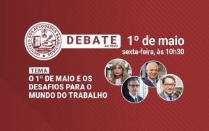 Ministro Agra Belmonte, do TST, participa de debate virtual do IAB, nesta sexta-feira (1º/5)