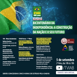 Rubens Ricupero falará sobre o bicentenário da Independência em webinar do IAB