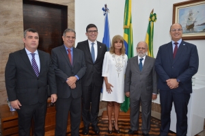  Da esq. para a dir., Fábio Goulart Villela, José da Fonseca Martins Junior, Luciano Bandeira, Rita Cortez, Renato de Lacerda Paiva e Wilson Witzel