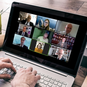 Da esq. para a dir., em cima, Nilson Vieira Ferreira de Mello Jr, Camila Mendes Vianna e Dino Antunes Dias Batista; no meio, Márcio Ladeira Ávila, Marco Aurélio Guedes e Paulo Fernando Pinheiro Machado; embaixo, Bernardo Mendes Vianna, Ana Amélia Menna Barreto e Adilson Rodrigues Pires