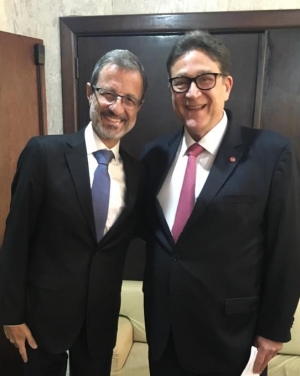 Luiz Roberto Ayoub e Arnon Velmovitsky 