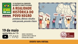 Legado histórico de séculos de escravidão e racismo estrutural são temas de debates, na quinta 