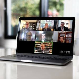 Da esq. para a dir., no alto, Wilson Ferreira, Ilan Leibel Swartzman e Bernardo Gicquel; no meio, Alfredo Bottone, Luis Fernando Priolli e Livia de Castro Neves; embaixo, Sydney Limeira Sanches