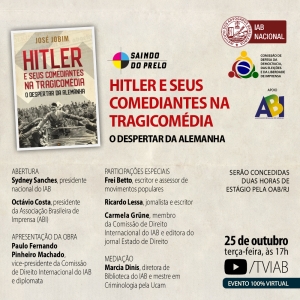 Livro sobre a ascensão de Hitler na Alemanha será relançado em webinar nesta terça-feira