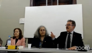 Da esq. para dir., Sulamita Terezinha Santos Cabral, Claudia Lima Marques e Paulo Bender Leal