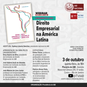 IAB | Webinar Papo com o IAB - Direito Empresarial na América Latina