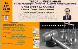 Ciclo de Atualização - O Novo CPC e a sua Aplicação à Luz do Direito Intertemporal