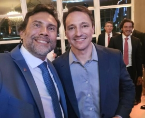  Da esq. para a dir., Paulo Nicholas de Freitas Nunes e Ulisses Rabaneda