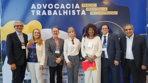 Da esq. para a dir., Otavio Pinto e Silva, Benizete Ramos de Medeiros, Paulo Joel Bender Leal, Rita Cortez, Monica Alexandre, Luis Camargo de Melo e Cezar Britto
