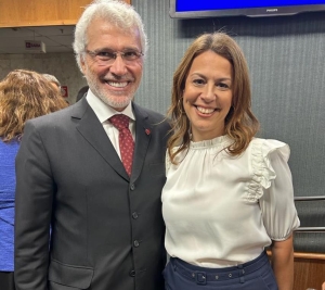 Carlos Eduardo Machado e Eunice Haddad