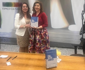 Da esq. para a dir., Érica Guerra e Daniela Teixeira