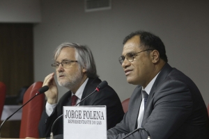 Aderson Bussinger e Jorge Folena