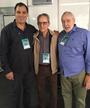 ​​​​​​​Da esq. para a dir., Jorge Folena, Aldo Arantes e Sérgio Muylaert