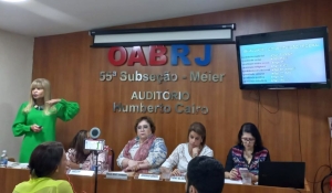  Da esq. para a dir., Rita Cortez, Suely Beatriz Ferreira, Gracia Monte Barradas, Adriana Brasil Guimarães e Sonia Klausing