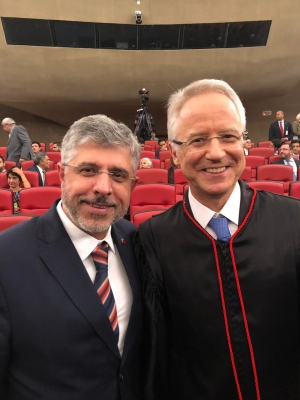 Sydney Sanches e Carlos Mário Velloso Filho