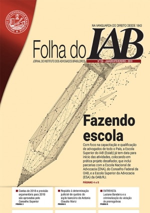 Folha do IAB - Edição 150 - Janeiro/Fevereiro 2019