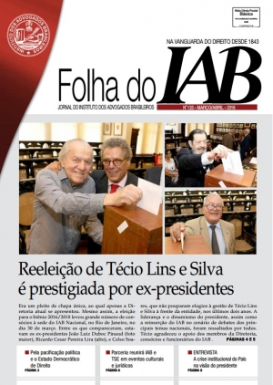 Folha do IAB - Edição 133 - Março / Abril - 2016